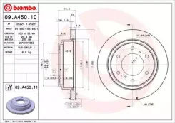 ���� ��������� �������� ������������� Brembo 09A45010 09A45010 ����