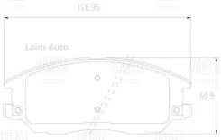 ������� ����. ��� �/� Hyundai Terracan (01-)/SsangYong Stavic (05-) ����. �����. (PF 2366) PF2366 ����