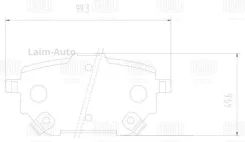 ������� ����. ��� �/� Toyota Corolla (19-) ����. ���. (PF 2467) PF2467 ����