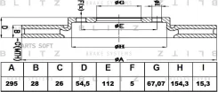 ���� ��������� �������� Mercedes-Benz E-Class W211 02/07-08/12 Blitz BS0363 BS0363 ����
