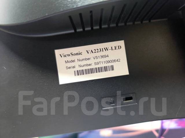 ViewSonic. 22", ���������� �� (LCD, LED, QLED) ����