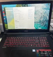MSI GP72MVR. 17.3", 2,8����, ��� 16 ��, ���� 250���, WiFi: 1, Bluetooth: 1, ����������� �� 2��. ����