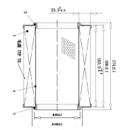������ ��������� DFA1430 ��� Honda ������������� Double Force �������������� 17220-PNA-003 AY120-HN029 V9112-H214 17220-PNB-003 AY120-HN030 V9112-H215...