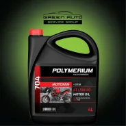 Polymerium Motofan 4T. 5W-40, �������������, 4��. ����