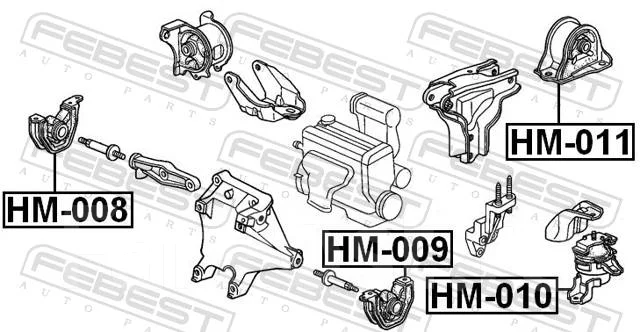 ����� ��������� HM-009 Febest HM009 HM009 ����