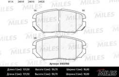    ( ) ( Low-Metallic) (Hyundai Sonata V, Tucson (JM), KIA Sportage (JE_ (TRW GDB3409) E400160 Miles E400160 E4...