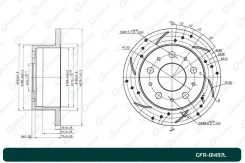 ���� ��������� ��������������� ������������� G-brake GFR-01497L ����� G-Brake GFR01497L GFR01497L ����
