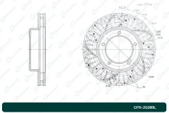 ���� ��������� ��������������� ������������� G-brake GFR-20289L ����� G-Brake GFR20289L GFR20289L ����