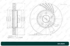 ���� ��������� G-brake GR-20241 G-Brake GR20241 GR20241 ����