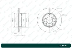 ���� ��������� ������������� G-brake GR-20539 G-Brake GR20539 GR20539 ����