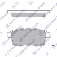 ������� ��������� ��������, ������ Sangsin Brake SP1604 SP1604 ����
