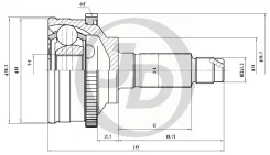 ���� ������� ABS MA018A44 JD JCT0017A JCT0017A ����