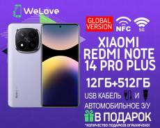 Xiaomi Redmi Note 14 Pro+ 5G. , 512 , , 3G, 4G LTE, 5G, Dual-SIM, NFC 