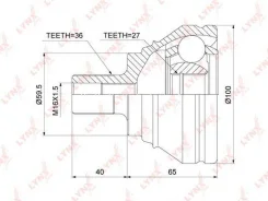 ���� ������� ����� ����, ��� Lynxauto [CO3821] CO3821 ����