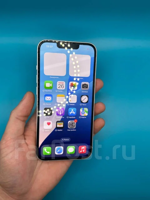 Apple iPhone 13. �/�, 128 ��, �������, 3G, 4G LTE, 5G, Dual-SIM, ����������, NFC ����