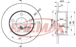 ���� ��������� ������! Audi A6, VW Passat 1.8-1.9TDi 90 Fremax BD4060 BD4060 ����
