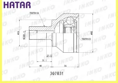���� ������� 3623 ����� ������� INKO 307031 307031 ����