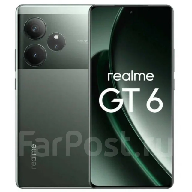 Realme GT6. �/�, 256 ��, �������, 3G, 4G LTE, 5G, Dual-SIM, ����������, NFC ����