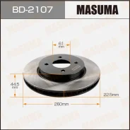 ���� ��������� Masuma BD-2107 (�������� 2��) 40206-3U800 ����
