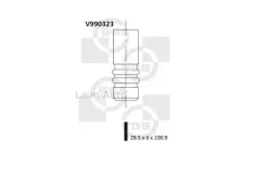 ������ �������� 29.55x6x100.9 Audi A2 1.4 AUA/BBY 01-05 V990323 ����
