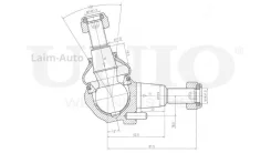 ����� ������� �������� ������ Mercedes-Benz E-Class (212) 09-, CLS (218) 11- SSP20145 ����