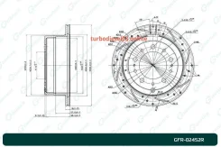 ���� ��������� ��������������� ������������� G-brake GFR-02452R ������ G-Brake GFR02452R GFR02452R ����