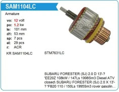 ����� ��������(�����) Subaru Forester (SJ) 2.0 Krauf SAM1104 ����