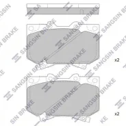 ������� �������� �.! Toyota Land Cruiser 100 4.7i 32V/4.2TD 98 SP1422 Sangsin Brake SP1422 SP1422 ����