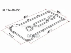 ��������� ��������� ������ Mazda 6 02-08 / Atenza 02-05 L3; LFDE Sat ���. KLF14-10-230 KLF1410230 ����