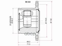 ���� (�������/ ������/ �����) Mitsubishi Delica 89-07 / Pajero 81-00 Sat ���. MI-542, ������ �������� MI542 ����