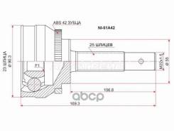���� (�������/ �����) Nissan AD 90-99 / Almera 95-00 Sat ���. NI-61A42, �������� NI61A42 ����
