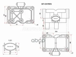 ������� ��������� Ford Fiesta 95-08 / Focus 98-11 AODB; �AODE; �ASDA; �J4B; �NGA; �SHDC; �SYDA (������) Sat ���. ST-1317972 ST1317972 ����