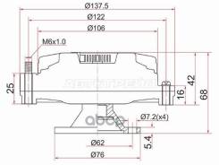 ���������� Toyota Crown 87-01 / Mark II 84-00 Sat ���. ST-16210-70040 ST1621070040 ����