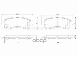������� ��������� (�������) Mazda Demio 07-14 / 2 07-15 Sat ���. ST-28-0107, �������� ST280107 ����