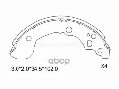 ������� ��������� ���������� Nissan Primera 95-02 / Bluebird 96-01 Sat ���. ST-44060-7E625 ST440607E625 ����