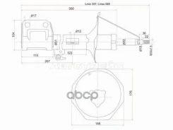 ������ �������� Toyota Avensis (T250) 03-08 (�����) Sat ���. ST-48520-09A70, ����� ST4852009A70 ����