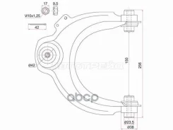 ����� �������� Honda Accord 02-08 / Acura TSX 03-08 (������/ �������/ �����) Sat ���. ST-51460-SDA-023, ����� �������� ST51460SDA023 ����