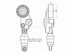 ���������� SsangYong Actyon 05-10 / Actyon Sports 06-16 Sat ���. ST-6652000070 ST6652000070 ����