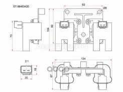 ������� ��������� Chevrolet Aveo 11-15 / Lacetti 04-13 F14D3; �F16D3; �L14; �L95; �LXT; �T18SED; �T20SED (������ Sat ���. ST-96453420 ST96453420 ����