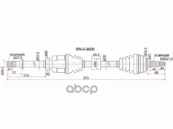 ������ � ����� Renault Duster 10-21 / Sandero 09-14 (�������/ ������) Sat ���. RN59005, ������ �������� RN59005 ����