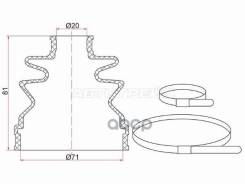 ������� ����� (�����/ �������) Mitsubishi Aspire 98-02 / Chariot 91-97 Sat ���. C-1134, �������� C1134 ����