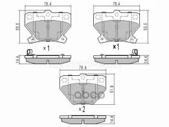 ������� ��������� (�����) Toyota Corolla (E120) 00-07 / Corolla Fielder 00-06 Sat ���. ST-04466-52040, ������ ST0446652040 ����