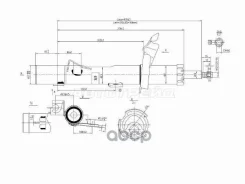 ������ �������� Ford Focus 04-11 / Audi S3 01-03 (�����) Sat ���. ST-1330821, ����� ST1330821 ����