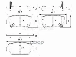 ������� ��������� (�����) Mitsubishi Eclipse Cross 17- Sat ���. ST-28-0164, ������ ST280164 ����