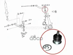 ������� ����� Toyota Land Cruiser (J100, J200) 98-21 / Land Cruiser Prado 02-20 (������/ �������) Sat ���. ST-48610-60050B, �������� ST4861060050B ���...