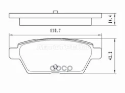������� ��������� (�����) Mazda 6 02-08 / 6 MPS 05-07 Sat ���. ST-28-0154, ������ ST280154 ����