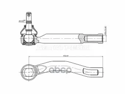 ������� ���������� Toyota Corolla Fielder (E120) 04-06 / Vitz 10-20 (�����) Sat ���. ST-45047-59145, ����� ST4504759145 ����