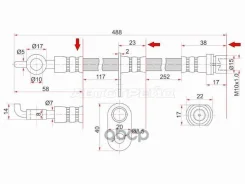 ����� ��������� (�������/ ������) Toyota Corolla II 94-99 / Corsa 94-99 Sat ���. ST-90947-02813, ������ �������� ST9094702813 ����