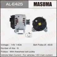 ��������� Masuma, AUDI / CAXA, CNVA, CAVG, CTHG (14V/140A) Masuma ������� AL-E425 | �������� �� ��, ������, 5 ����� | �������� �� 12 ��� | ������ � ��...