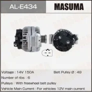��������� Masuma, BMW / N43B20, N52B30, N46B20 (14V/150A) Masuma ������� AL-E434 | �������� �� ��, ������, 5 ����� | �������� �� 12 ��� | ������ � ���...